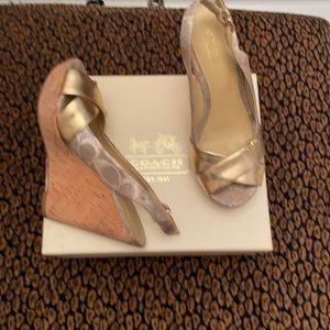 Coach wedges